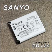 A64 Bateria Sanyo Db-l80 Panasonic Vw-vbx070 Pentax D-li88 segunda mano  Perú 