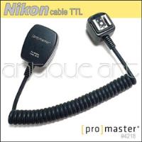 A64 Cable Ttl Para Nikon Flash Camara Digital Analogo 35mm segunda mano  Perú 