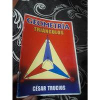Usado, Libro Geometría Triángulos Cesar Trucios segunda mano  Perú 