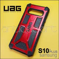 A64 Protector Uag Samsung S10 + Plus Monarch Leather Hard, usado segunda mano  Perú 
