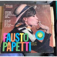 Usado, Disco Vinil Lp Antiguo Fausto Papetti 8va Raccolta Saxo Puro segunda mano  Perú 