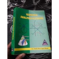 Libro Geometría Analítica Vectorial Luque segunda mano  Perú 