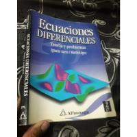 Libro Ecuaciones Diferenciales Teoría Y Problemas Ignacio , usado segunda mano  Perú 
