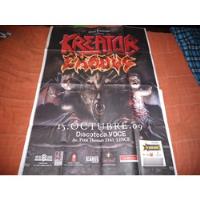 Lote Stratovarius + Kreator 2 Afiches Póster Metal Show Perú segunda mano  Perú 