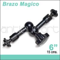  A64 Brazo Magico 6 Magic Arm Articulable Metal Rosca 1/4, usado segunda mano  Perú 