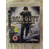 Call Of Duty Word At War Ps3, usado segunda mano  Perú 