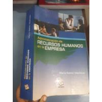 Libro Administración De Recursos Humanos Ibañez segunda mano  Perú 