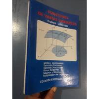 Libro Funciones Varias Variables Espinoza Ramos, usado segunda mano  Perú 