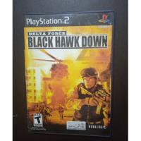 Delta Force Black Hawk Down - Play Station 2 Ps2  segunda mano  Perú 