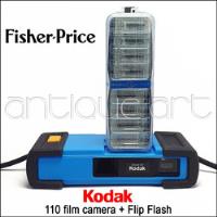 A64 Fisher Price Kodak Camara Rollo 110 Pelicula Flip Flash segunda mano  Perú 