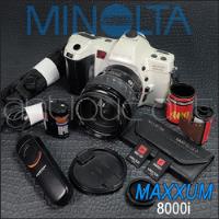 A64 Camara Minolta Maxxum 8000i Dynax Lente 28-105mm Af , usado segunda mano  Perú 