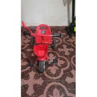Triciclo Rojo De Fierro, Llantas De Goma, usado segunda mano  Perú 