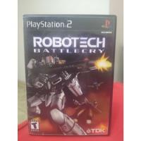 Juego Para Play Station 2, Robotech Battlecry, Ps2, Usa Ntsc segunda mano  Perú 