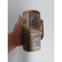 7k Antiguo Vaso Chopp  Cerveza Brahma 1985 Porcelana, usado segunda mano  Perú 