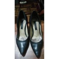 Zapato Dama Negro Marquis Talla 36taco 10cms segunda mano  Perú 