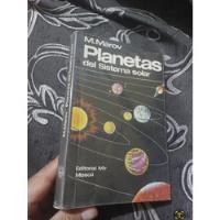 Usado, Libro Mir Planetas Del Sistema Solar M. Marov segunda mano  Perú 