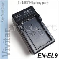 Usado, A64 Cargador Bateria En-el9 El9a Nikon D5000 D3000 D40 D60 segunda mano  Perú 