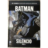 Colección Novelas Gráficas Batman Silencio Parte 1 - Vol 01 segunda mano  Perú 