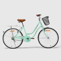 Scoop Bicicleta Vintage  Aro 24 Color Verde Agua-seminueva  segunda mano  Perú 