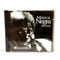 Música Negra Del Perú (1997) Zambo Cavero Oscar Aviles 9/10 segunda mano  Perú 