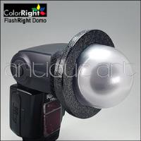 A64 Domo Flashright Difusor Flash Speedlite Nikon Canon Fuji, usado segunda mano  Perú 