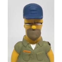 Homero Simpson Militar Cabo Ejército Soldado Figura Original, usado segunda mano  Perú 