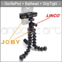 A64 Joby Gorillapod MinitriPod Grip Linco Ballhead Celular, usado segunda mano  Perú 