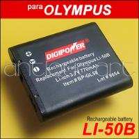 Usado,  A64 Bateria Li-50b For Olympus Tough 8000 Stylus 9010 Sp Sz segunda mano  Perú 