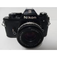 7k Nikon Em Camara Fotografica Lente 50mm 1.8 Funcional segunda mano  Perú 