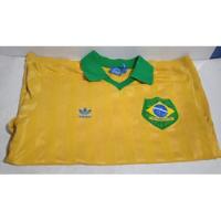 Camiseta Brazil 2014 segunda mano  Perú 
