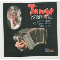 Tango Instrumental Grandes Orquestas Cd Ricewithduck, usado segunda mano  Perú 