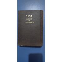 Sidur Ritual De Oraciones Hebreo Talmud Tanaj Biblia Judía , usado segunda mano  Perú 
