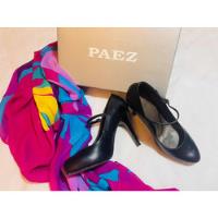 Zapatos Páez Tacos Negro, usado segunda mano  Perú 
