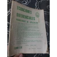Boletín Ecuaciones Diferenciales Tomo 2 Fuertes Segovia Uni, usado segunda mano  Perú 