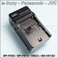 Usado, A64 Cargador Bateria Sony F970 F550 F960 Pana Vbd2 Jvc V607 segunda mano  Perú 