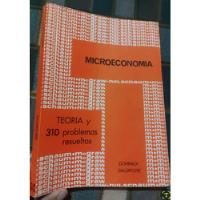 Libro Schaum Microeconomía 310 Problemas Resueltos Salvatore segunda mano  Perú 