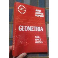 Usado, Libro Geometría 660 Problemas Plana Espacio Analítica Muñoz segunda mano  Perú 