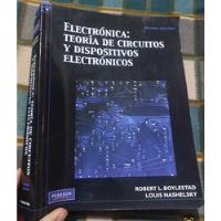 Usado, Libro Electronica Teoria De Circuitos Boylestad 10° Edición segunda mano  Perú 