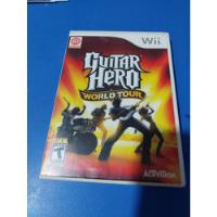 Guitar Hero World Tour Para Wii Disco Original , usado segunda mano  Perú 