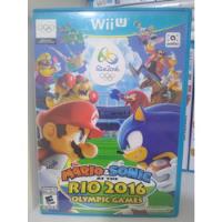 Nintendo Wii U, Mario Y Sonic En Juegos Olímpicos Río 2016 , usado segunda mano  Perú 