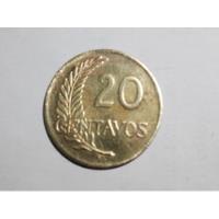20 Centavos De 1965 República Peruana  segunda mano  Perú 