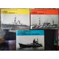 Naves De La Segunda Guerra Mundial En Ingles - 3 Tomos segunda mano  Perú 