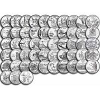 25 Cents Quarter Set X 3 Monedas Leer Descripción Coleccion, usado segunda mano  Perú 