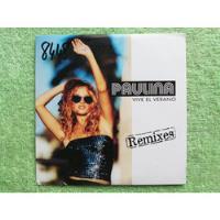 Eam Cd Maxi Single Paulina Rubio Vive El Verano Remixes 2001 segunda mano  Perú 