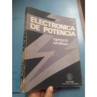 Usado, Libro Electrónica De Potencia De Raymond Ramshaw segunda mano  Perú 