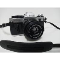 7k Camara Fotográfica Canon Av1 Lente 50 Mm F1.8, usado segunda mano  Perú 