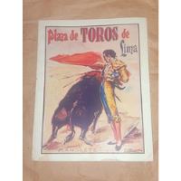 Vint_retro Folleto Antiguo Manolete Toros Año 1946 segunda mano  Perú 