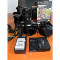 Usado,  Nikon D3500 Kit Full Reflex + Lente 18-55mm + Lente70-300mm segunda mano  Perú 