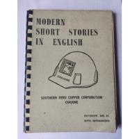 Modern Short Stories In English Southern Perú segunda mano  Perú 