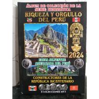 Álbum De La Serie Numismatica Riqueza Y Orgullo Del Perú, usado segunda mano  Perú 